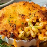 Smoked mac and cheese