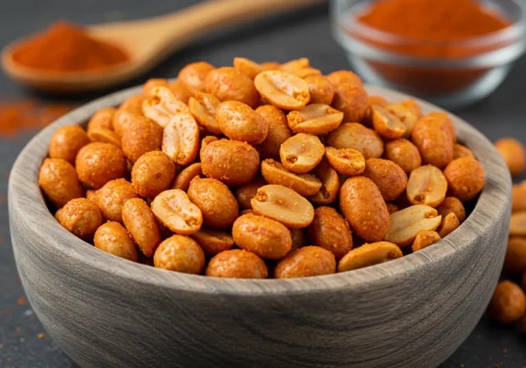 Hot and Spicy Peanuts