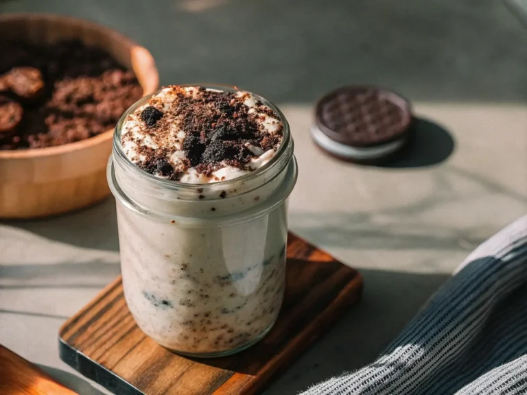 cookies and cream overnight oats